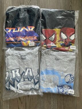Funko Marvel T-Shirt Lot